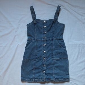 Divided Dark Blue Denim Mini Dress